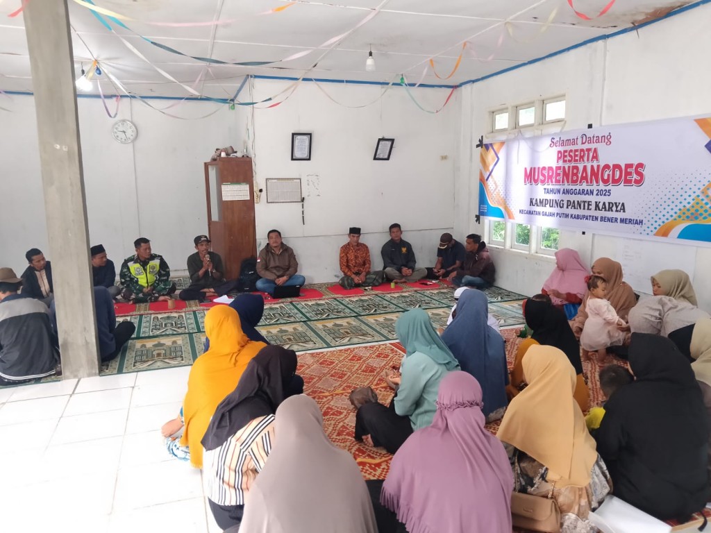 MusrembangDes Desa Pante Karya 